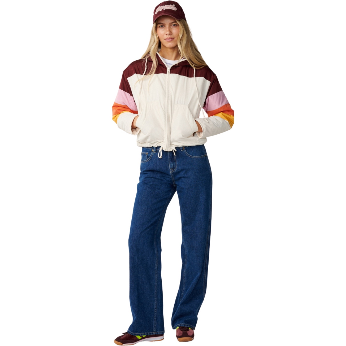 2026 Rip Curl Womens Keepsakes Bomber Jacket 03CWJA - Dark Plum